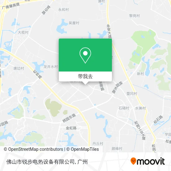 佛山市锐步电热设备有限公司地图