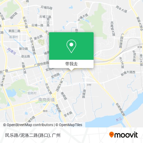 民乐路/泥洛二路(路口)地图