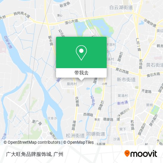 广大旺角品牌服饰城地图