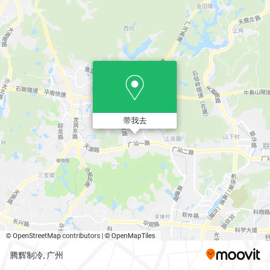 腾辉制冷地图