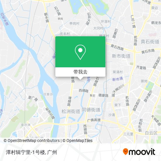 潭村辑宁里-1号楼地图
