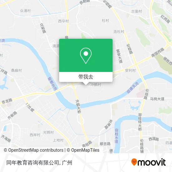 同年教育咨询有限公司地图