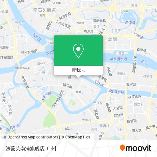法蔓芙南浦旗舰店地图
