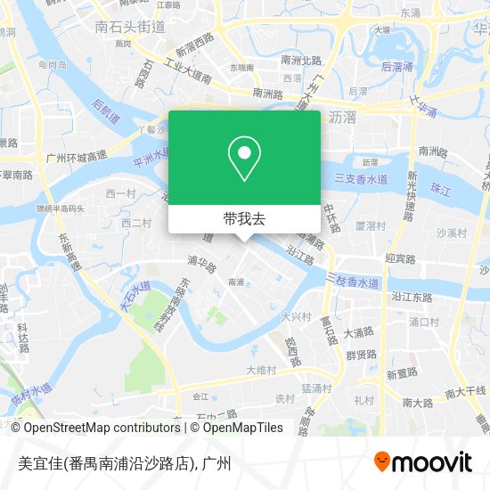 美宜佳(番禺南浦沿沙路店)地图