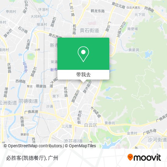 必胜客(凯德餐厅)地图