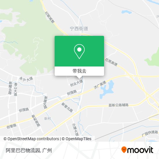 阿里巴巴物流园地图