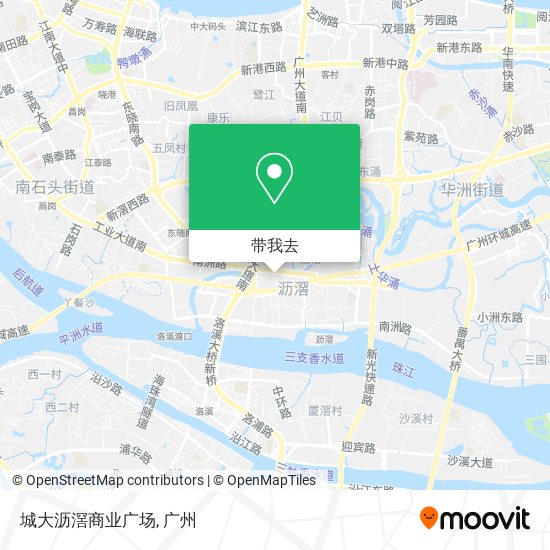 城大沥滘商业广场地图