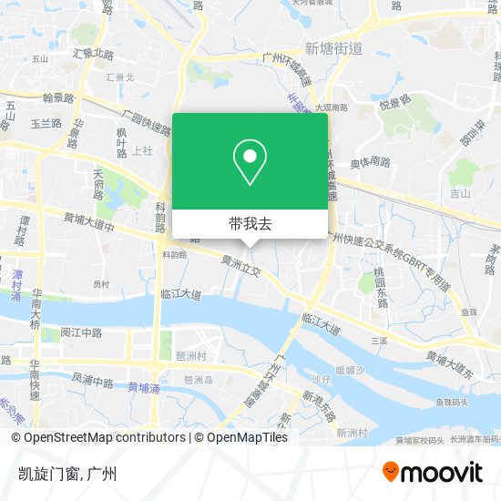 凯旋门窗地图