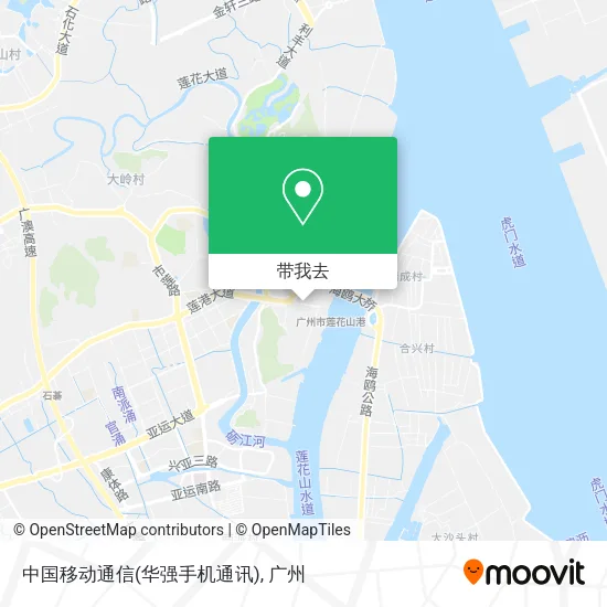 中国移动通信(华强手机通讯)地图