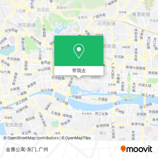 金雁公寓-东门地图