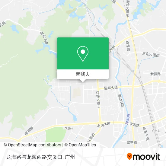 龙海路与龙海西路交叉口地图