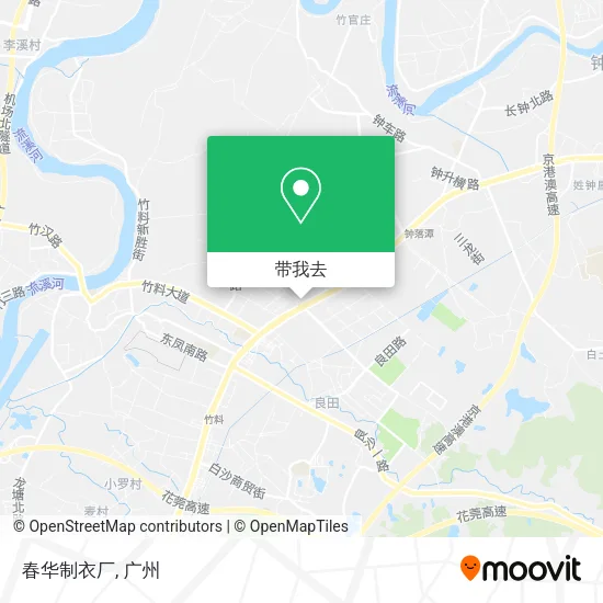 春华制衣厂地图