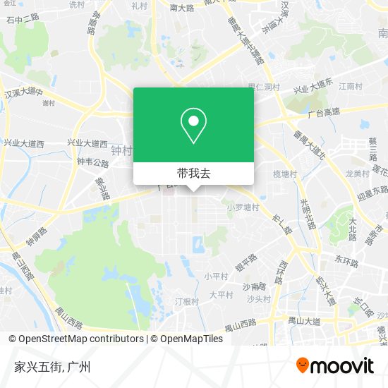 家兴五街地图