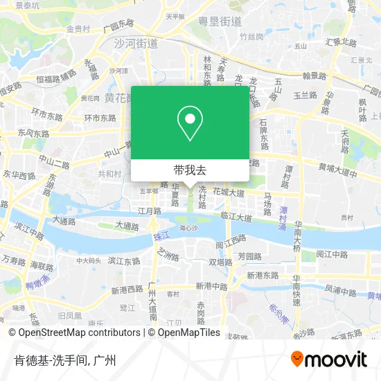 肯德基-洗手间地图