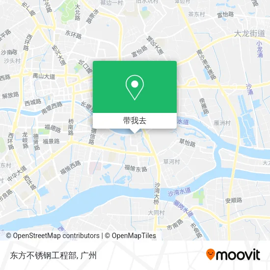 东方不锈钢工程部地图