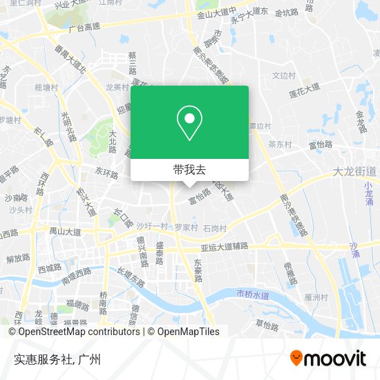 实惠服务社地图