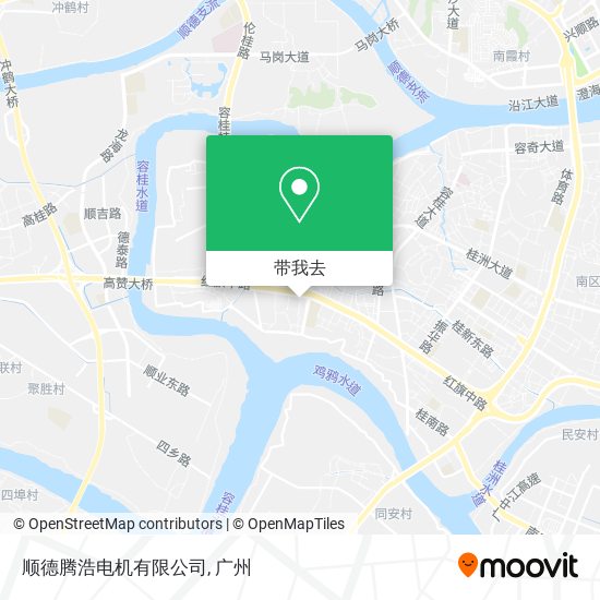 顺德腾浩电机有限公司地图