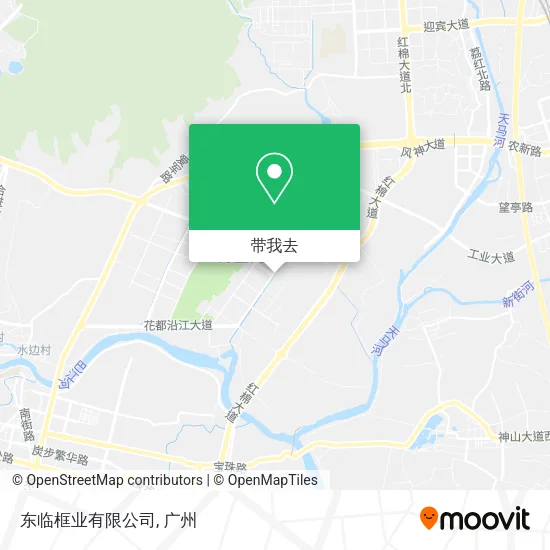 东临框业有限公司地图