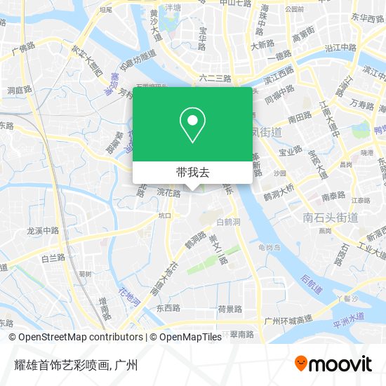 耀雄首饰艺彩喷画地图