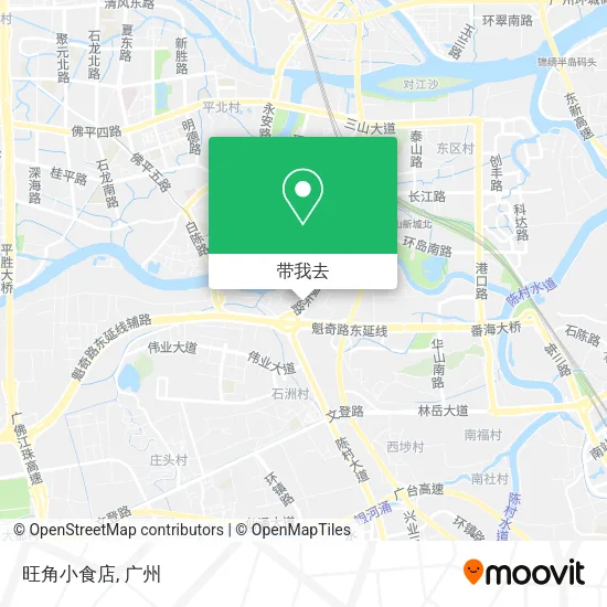 旺角小食店地图