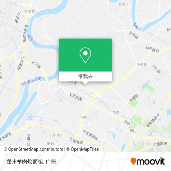 郑州羊肉烩面馆地图
