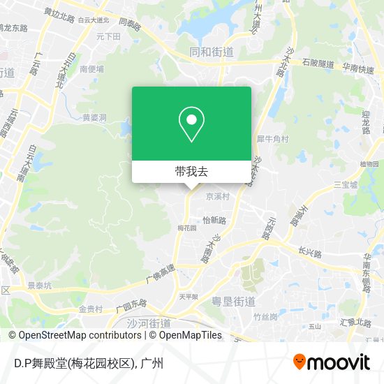 D.P舞殿堂(梅花园校区)地图