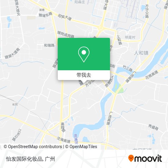 怡发国际化妆品地图