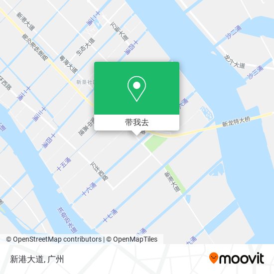 新港大道地图