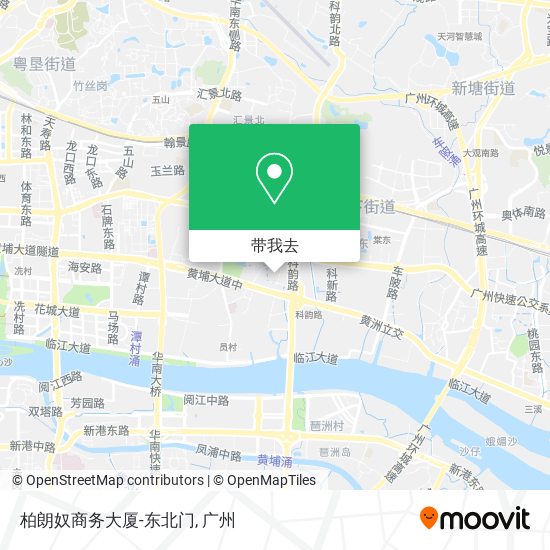 柏朗奴商务大厦-东北门地图