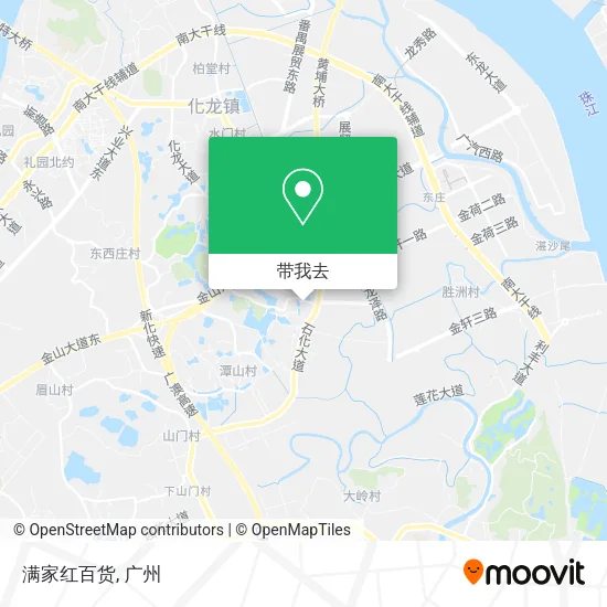 满家红百货地图