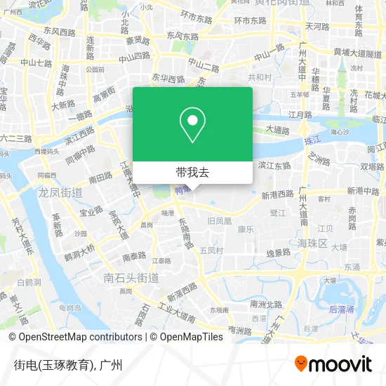 街电(玉琢教育)地图