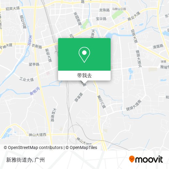新雅街道办地图