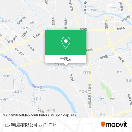 正和电器有限公司-西门地图