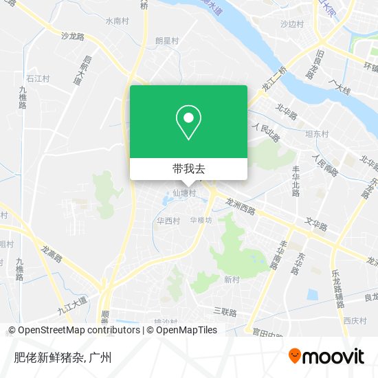 肥佬新鲜猪杂地图