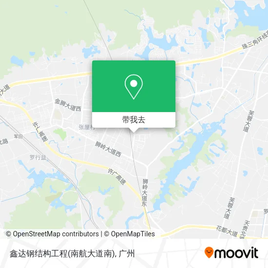鑫达钢结构工程(南航大道南)地图