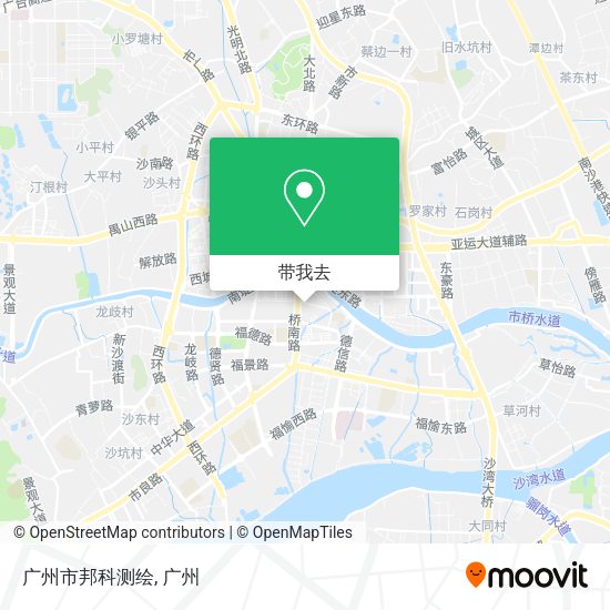 广州市邦科测绘地图