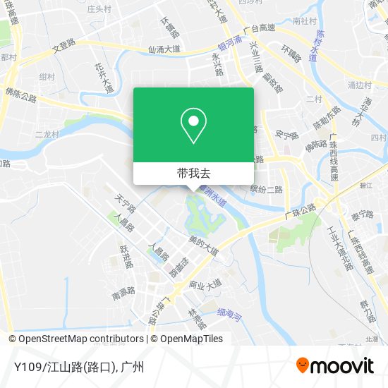 Y109/江山路(路口)地图