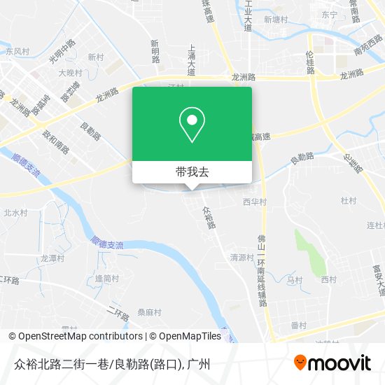 众裕北路二街一巷/良勒路(路口)地图