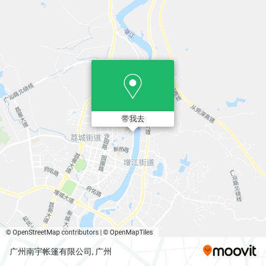 广州南宇帐篷有限公司地图