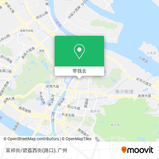 富祥街/碧荔西街(路口)地图