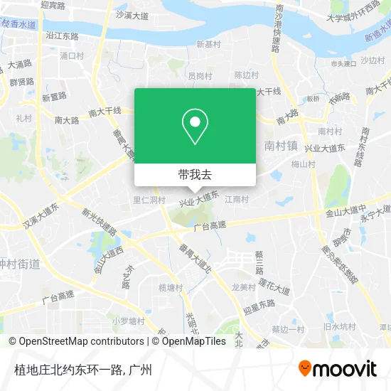 植地庄北约东环一路地图