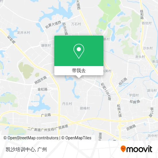 凯沙培训中心地图