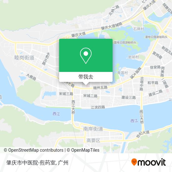 肇庆市中医院-煎药室地图