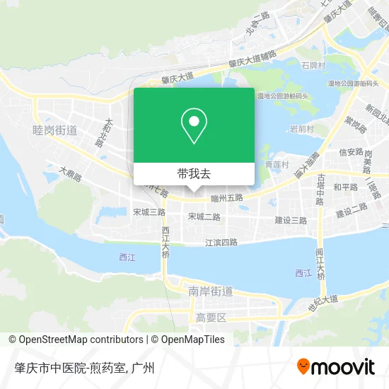 肇庆市中医院-煎药室地图