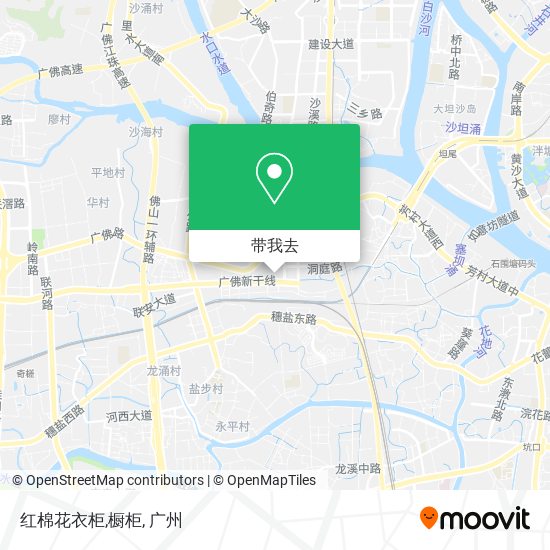 红棉花衣柜,橱柜地图