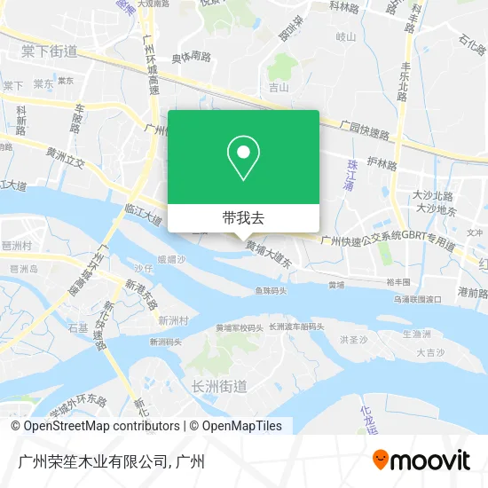 广州荣笙木业有限公司地图
