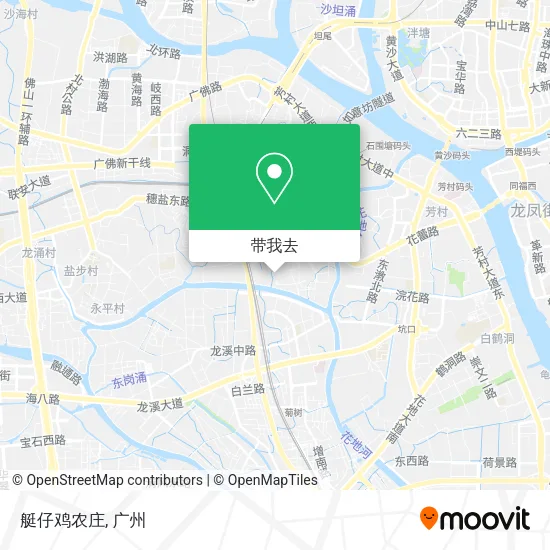 艇仔鸡农庄地图