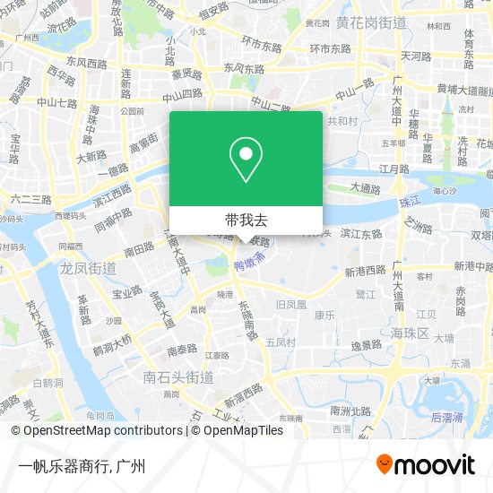 一帆乐器商行地图