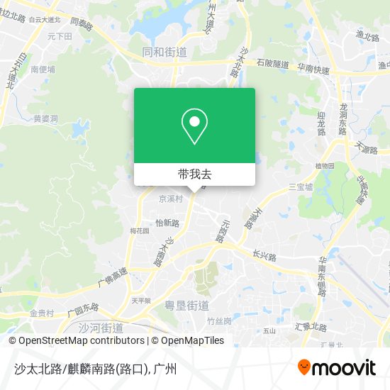 沙太北路/麒麟南路(路口)地图