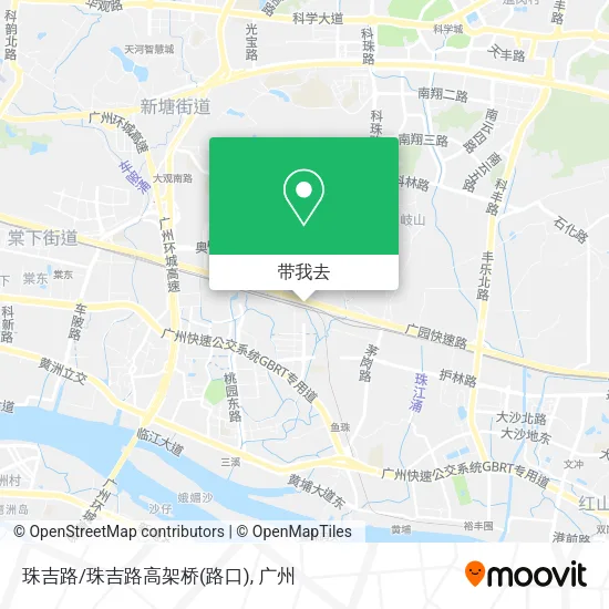 珠吉路/珠吉路高架桥(路口)地图